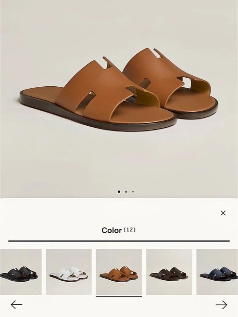 Hermès Oran Sandal Brown Sandals EU 41